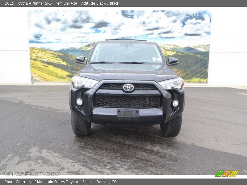 Attitude Black / Black 2015 Toyota 4Runner SR5 Premium 4x4