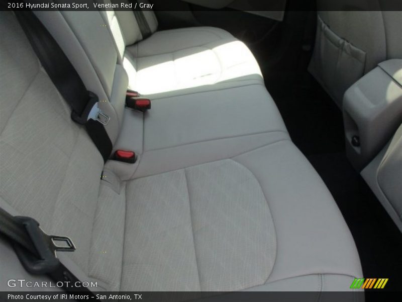 Venetian Red / Gray 2016 Hyundai Sonata Sport