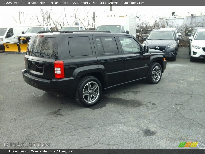 Brilliant Black Crystal Pearl / Dark Slate Gray/Medium Slate Gray 2009 Jeep Patriot Sport 4x4