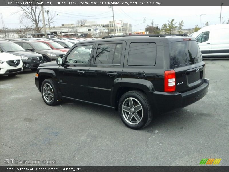 Brilliant Black Crystal Pearl / Dark Slate Gray/Medium Slate Gray 2009 Jeep Patriot Sport 4x4