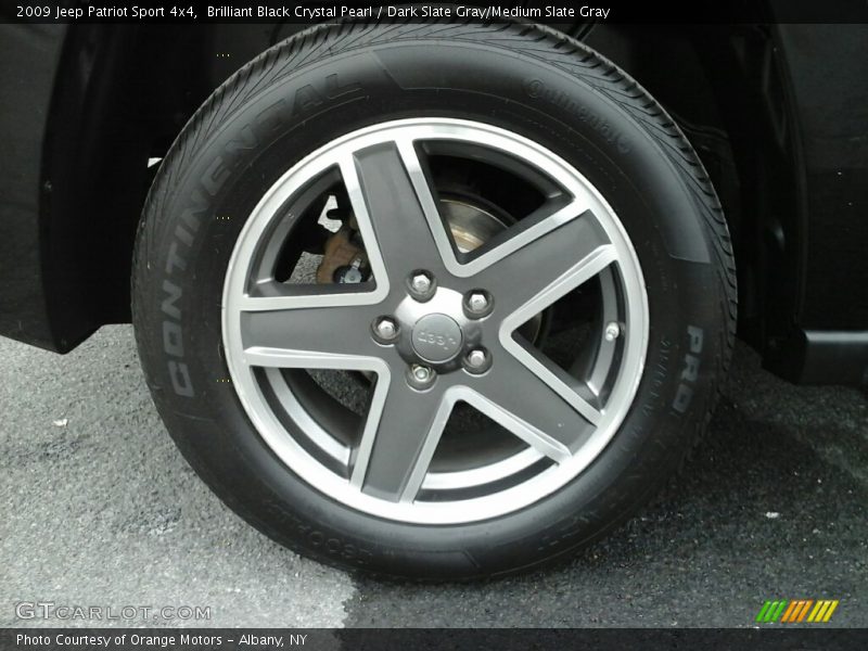 Brilliant Black Crystal Pearl / Dark Slate Gray/Medium Slate Gray 2009 Jeep Patriot Sport 4x4