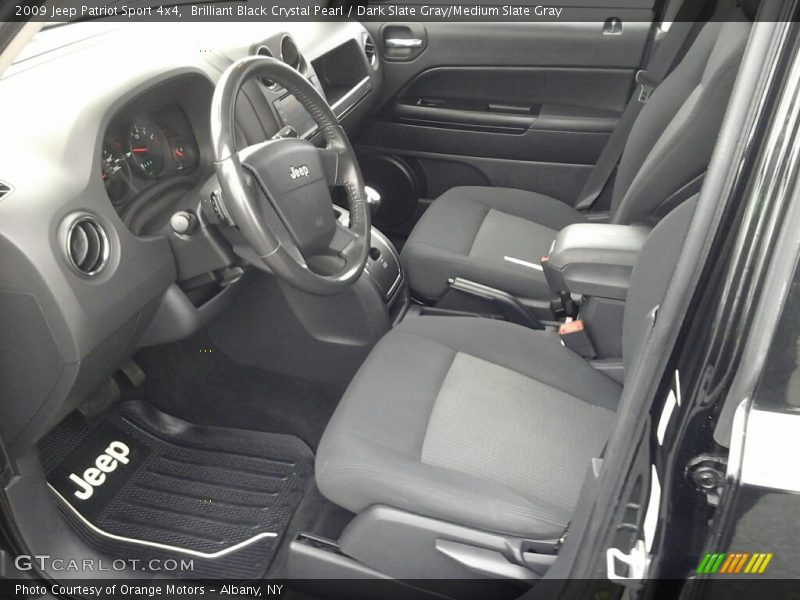 Brilliant Black Crystal Pearl / Dark Slate Gray/Medium Slate Gray 2009 Jeep Patriot Sport 4x4