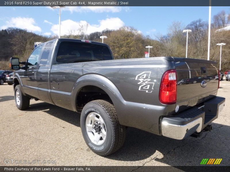 Magnetic Metallic / Steel 2016 Ford F250 Super Duty XLT Super Cab 4x4