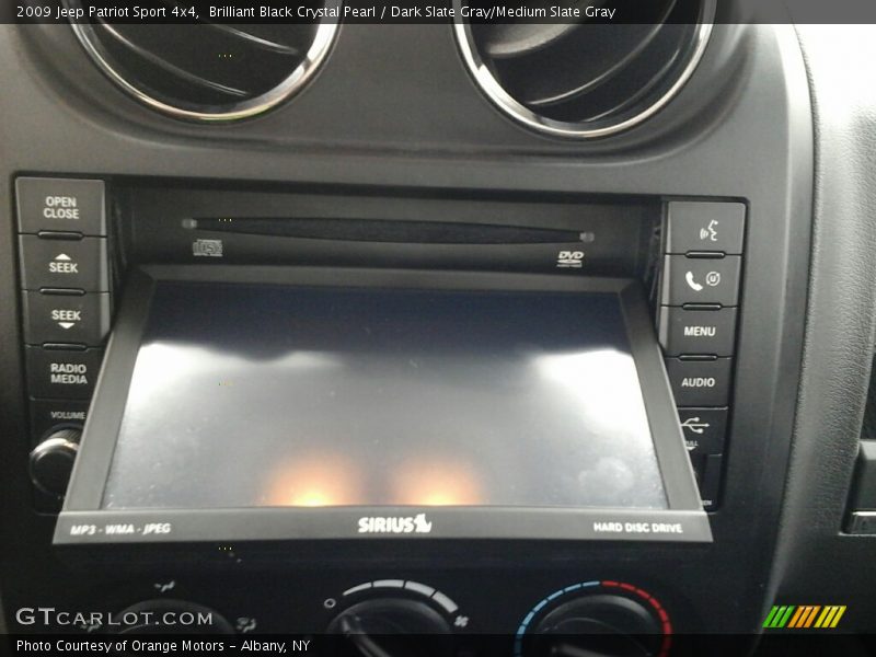 Brilliant Black Crystal Pearl / Dark Slate Gray/Medium Slate Gray 2009 Jeep Patriot Sport 4x4