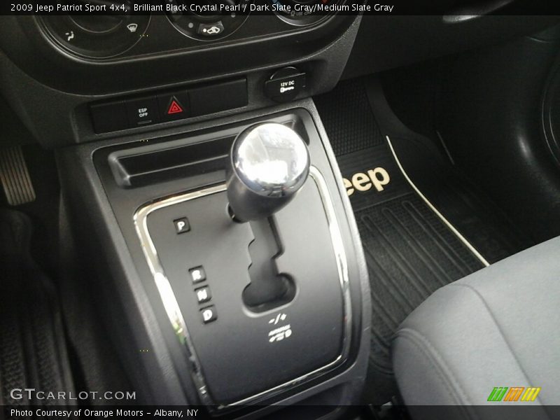 Brilliant Black Crystal Pearl / Dark Slate Gray/Medium Slate Gray 2009 Jeep Patriot Sport 4x4