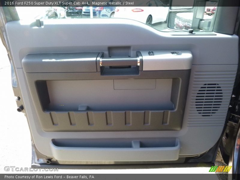 Magnetic Metallic / Steel 2016 Ford F250 Super Duty XLT Super Cab 4x4