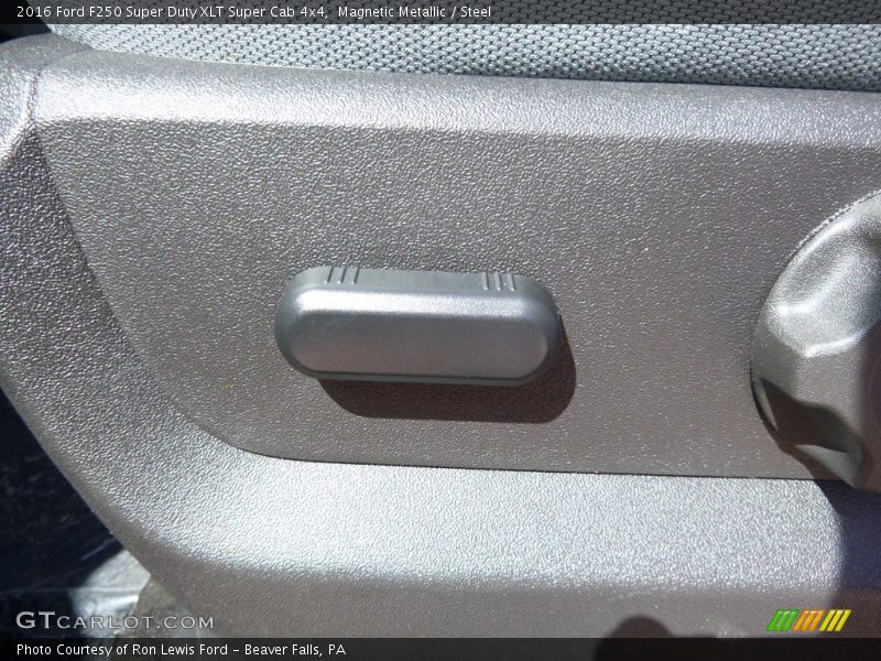 Magnetic Metallic / Steel 2016 Ford F250 Super Duty XLT Super Cab 4x4