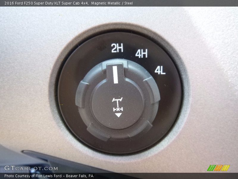 Magnetic Metallic / Steel 2016 Ford F250 Super Duty XLT Super Cab 4x4