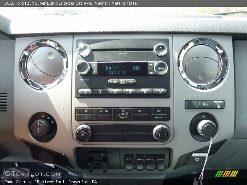 Magnetic Metallic / Steel 2016 Ford F250 Super Duty XLT Super Cab 4x4