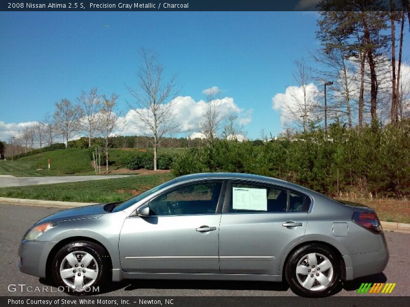 Precision Gray Metallic / Charcoal 2008 Nissan Altima 2.5 S
