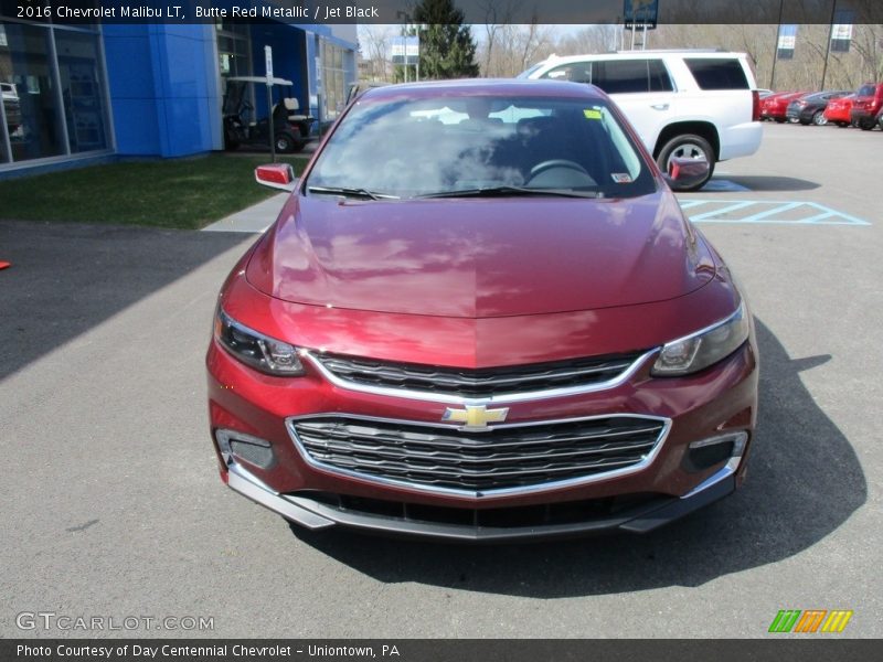 Butte Red Metallic / Jet Black 2016 Chevrolet Malibu LT