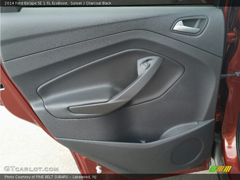 Sunset / Charcoal Black 2014 Ford Escape SE 1.6L EcoBoost