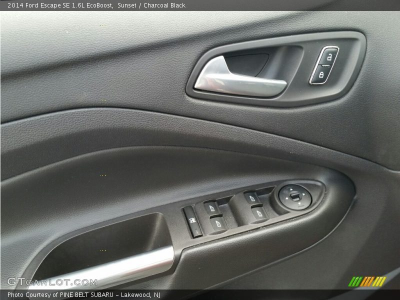 Sunset / Charcoal Black 2014 Ford Escape SE 1.6L EcoBoost