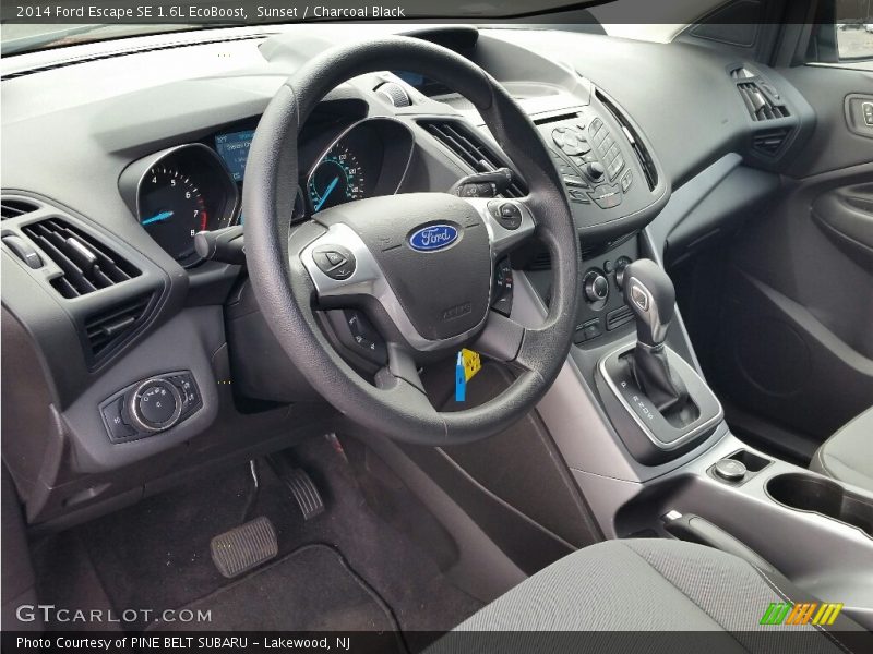 Sunset / Charcoal Black 2014 Ford Escape SE 1.6L EcoBoost