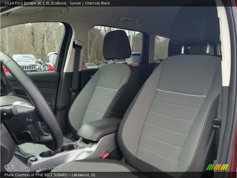 Sunset / Charcoal Black 2014 Ford Escape SE 1.6L EcoBoost