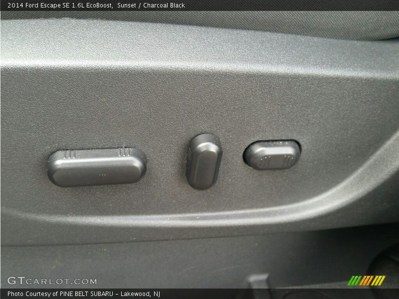 Sunset / Charcoal Black 2014 Ford Escape SE 1.6L EcoBoost