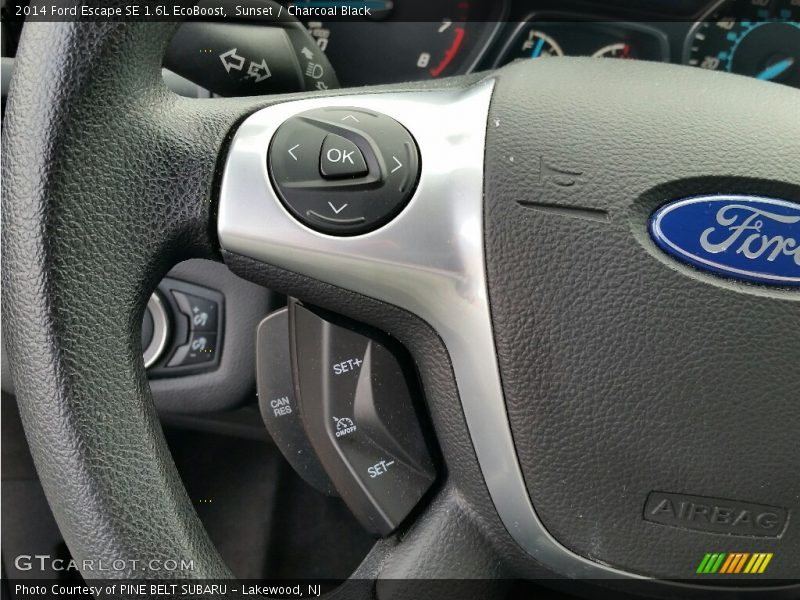 Sunset / Charcoal Black 2014 Ford Escape SE 1.6L EcoBoost