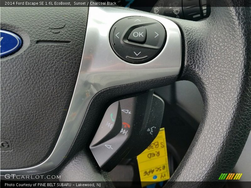 Sunset / Charcoal Black 2014 Ford Escape SE 1.6L EcoBoost
