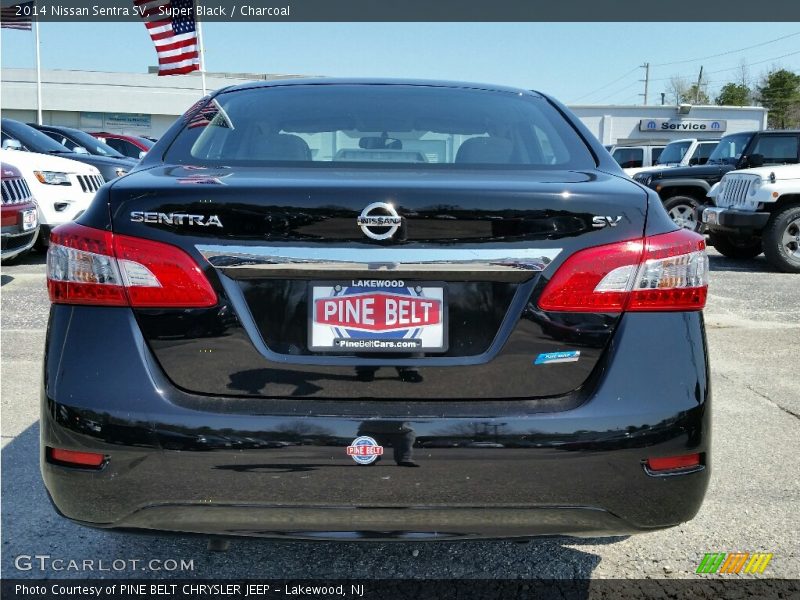 Super Black / Charcoal 2014 Nissan Sentra SV