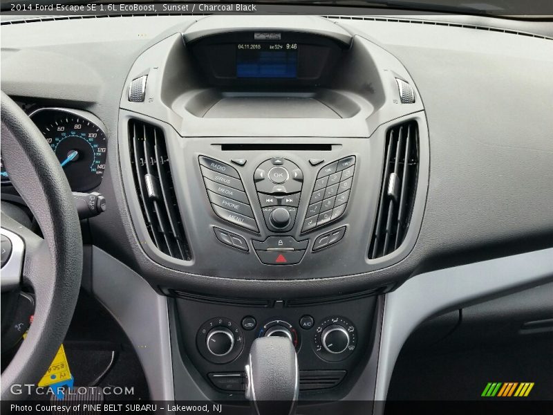 Sunset / Charcoal Black 2014 Ford Escape SE 1.6L EcoBoost