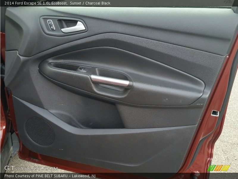 Sunset / Charcoal Black 2014 Ford Escape SE 1.6L EcoBoost