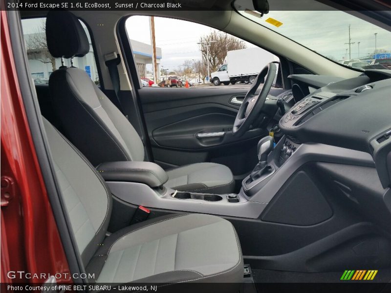 Sunset / Charcoal Black 2014 Ford Escape SE 1.6L EcoBoost