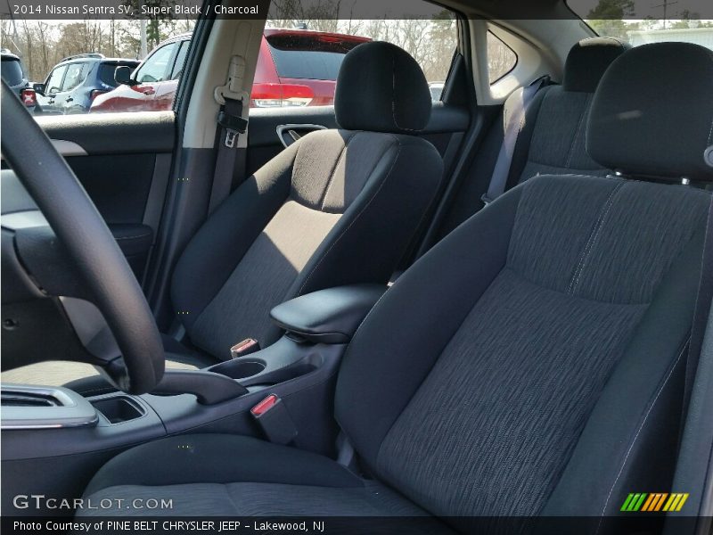 Super Black / Charcoal 2014 Nissan Sentra SV