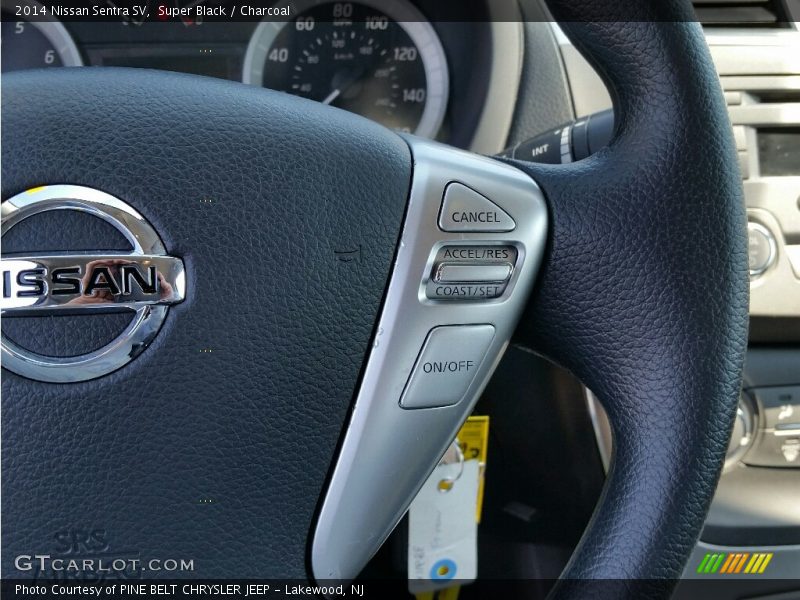 Super Black / Charcoal 2014 Nissan Sentra SV