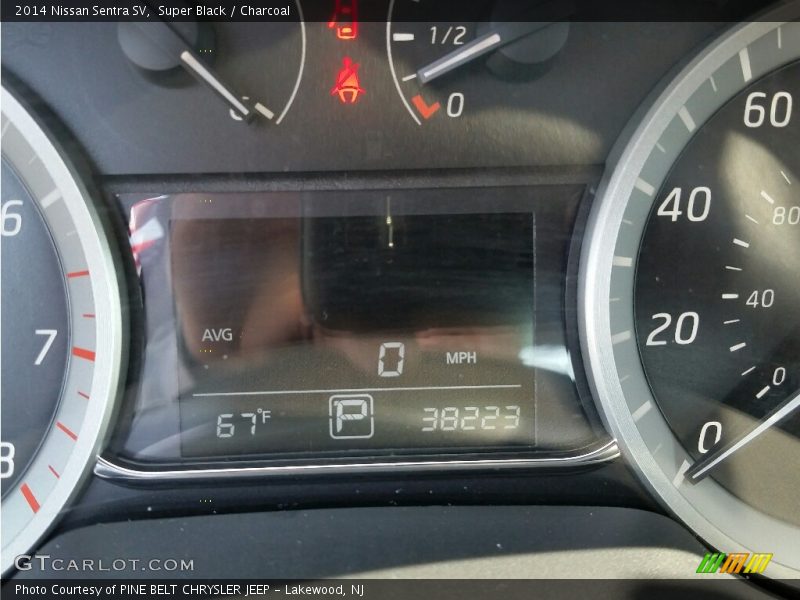 Super Black / Charcoal 2014 Nissan Sentra SV