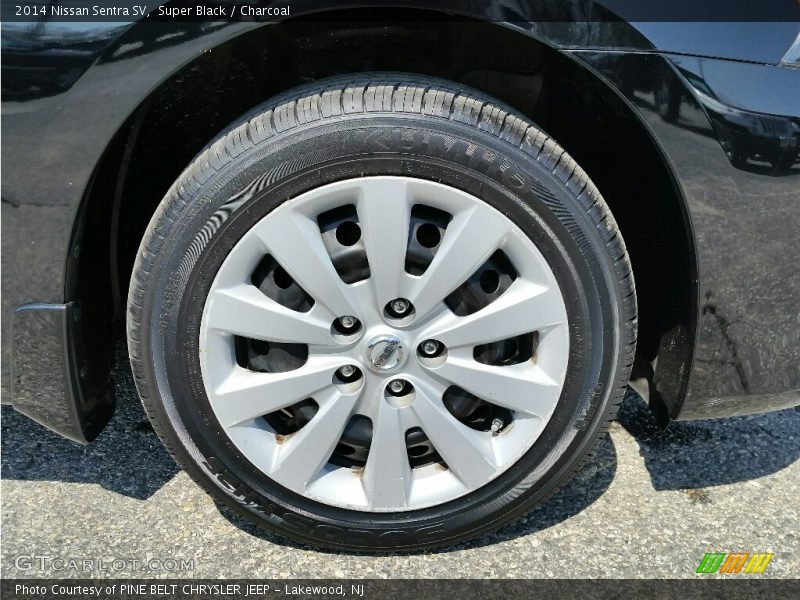 Super Black / Charcoal 2014 Nissan Sentra SV