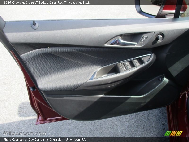 Siren Red Tintcoat / Jet Black 2016 Chevrolet Cruze LT Sedan