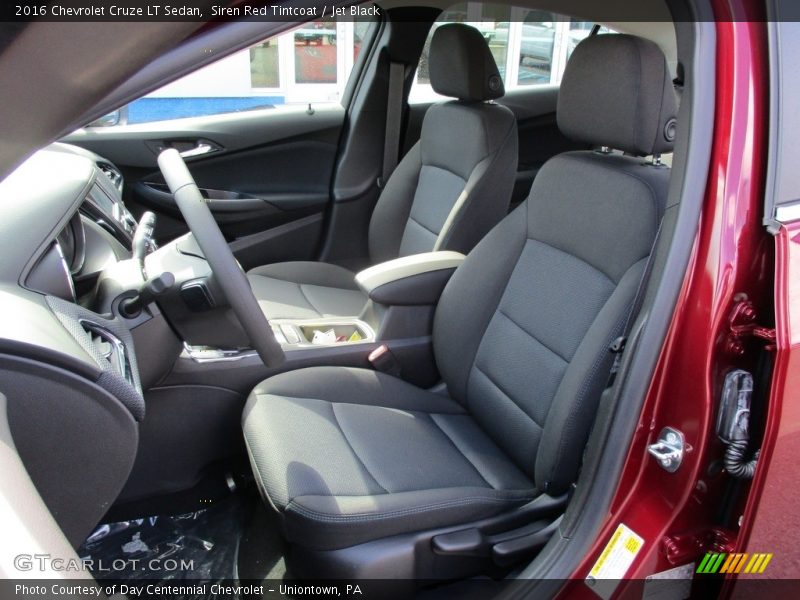 Siren Red Tintcoat / Jet Black 2016 Chevrolet Cruze LT Sedan