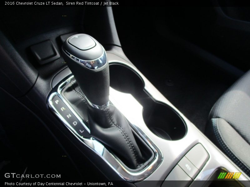 Siren Red Tintcoat / Jet Black 2016 Chevrolet Cruze LT Sedan