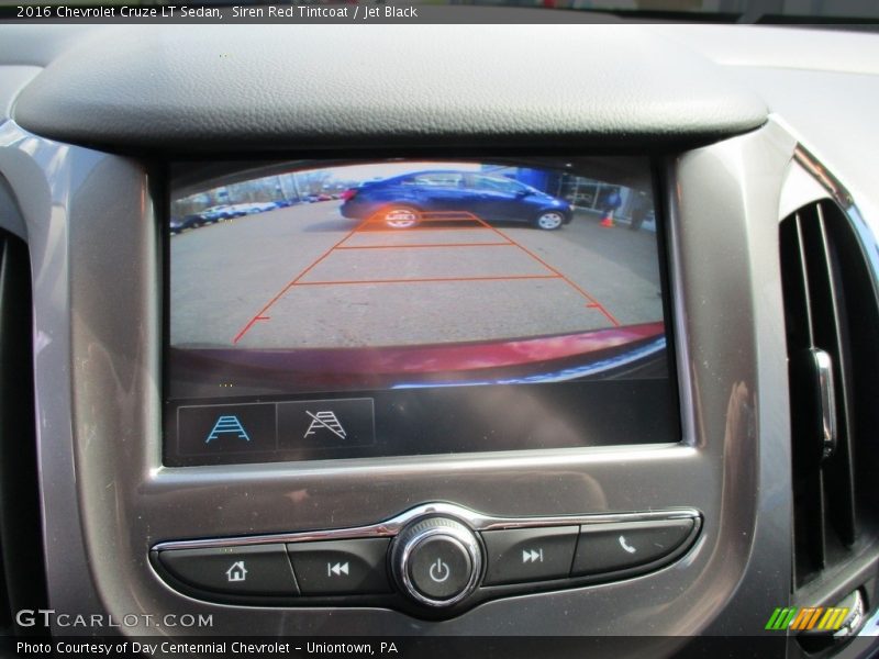 Siren Red Tintcoat / Jet Black 2016 Chevrolet Cruze LT Sedan