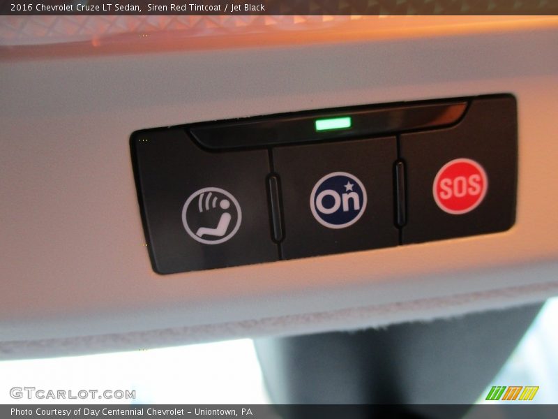 Siren Red Tintcoat / Jet Black 2016 Chevrolet Cruze LT Sedan