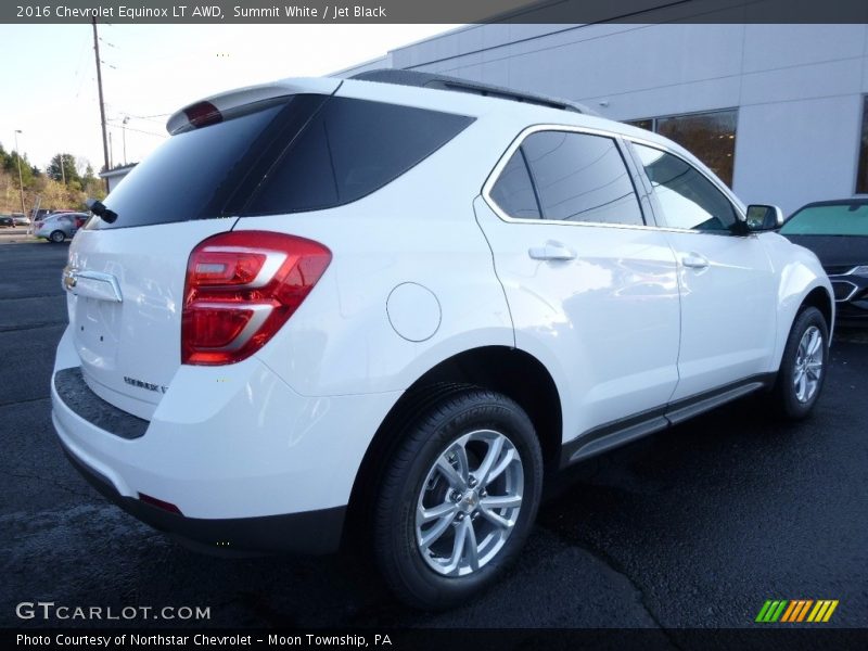 Summit White / Jet Black 2016 Chevrolet Equinox LT AWD