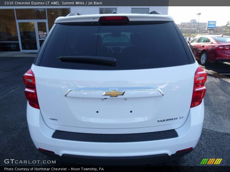 Summit White / Jet Black 2016 Chevrolet Equinox LT AWD