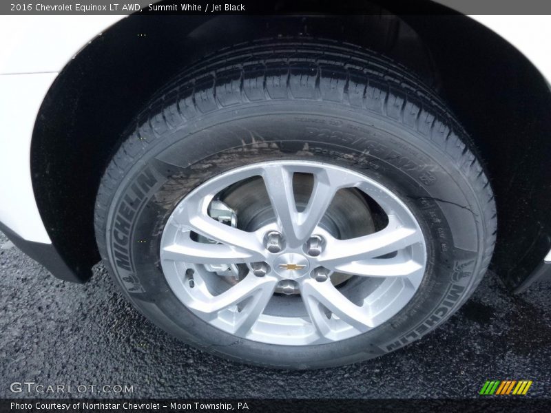 Summit White / Jet Black 2016 Chevrolet Equinox LT AWD