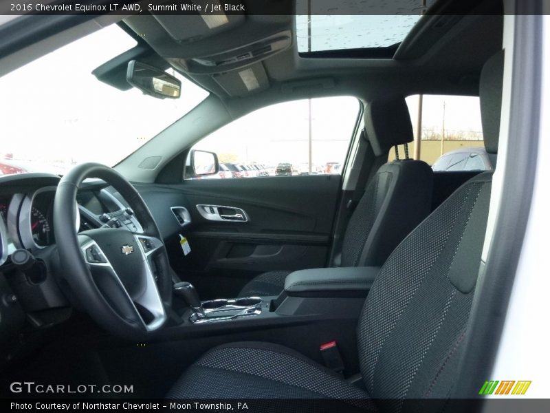 Summit White / Jet Black 2016 Chevrolet Equinox LT AWD
