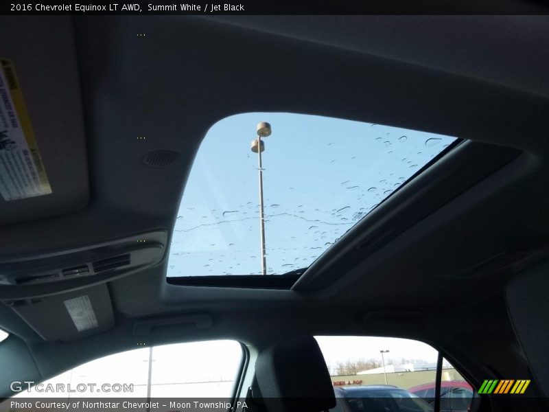 Summit White / Jet Black 2016 Chevrolet Equinox LT AWD