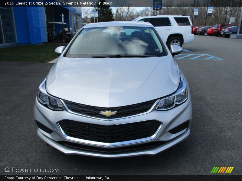 Silver Ice Metallic / Jet Black 2016 Chevrolet Cruze LS Sedan