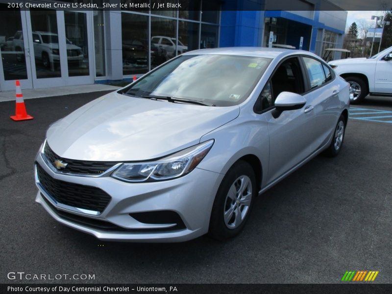 Silver Ice Metallic / Jet Black 2016 Chevrolet Cruze LS Sedan
