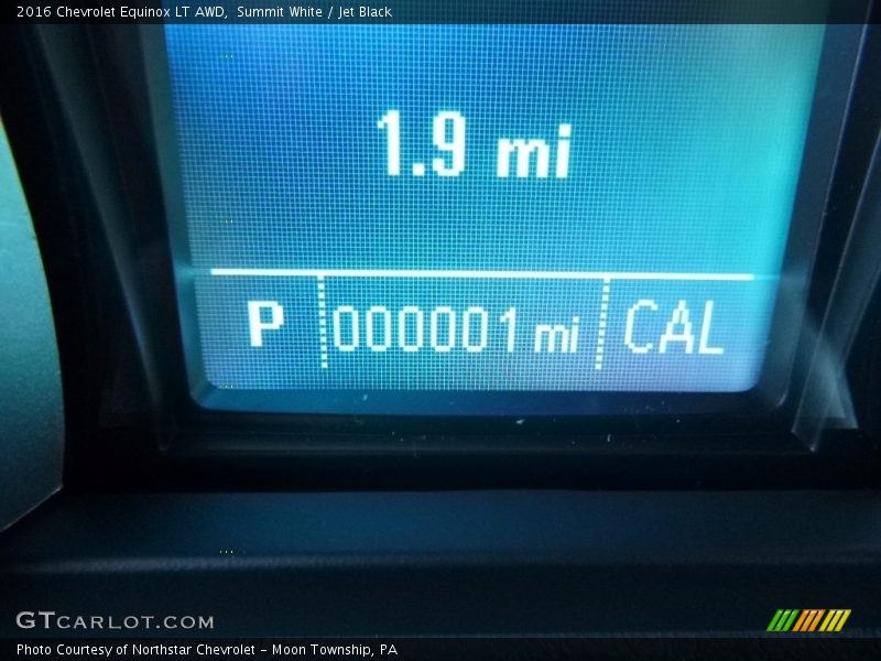 Summit White / Jet Black 2016 Chevrolet Equinox LT AWD