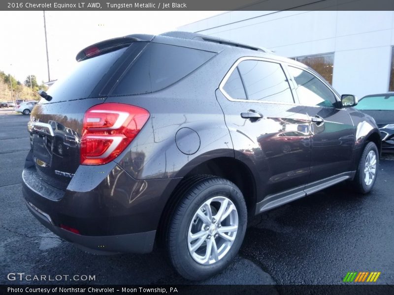 Tungsten Metallic / Jet Black 2016 Chevrolet Equinox LT AWD
