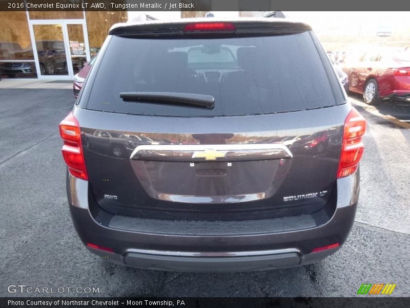 Tungsten Metallic / Jet Black 2016 Chevrolet Equinox LT AWD
