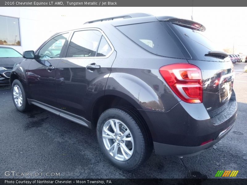 Tungsten Metallic / Jet Black 2016 Chevrolet Equinox LT AWD