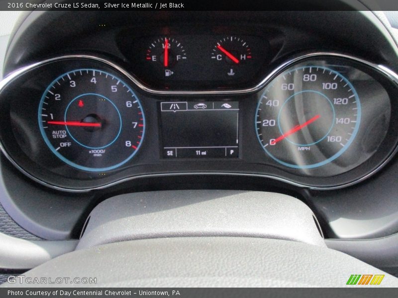 Silver Ice Metallic / Jet Black 2016 Chevrolet Cruze LS Sedan