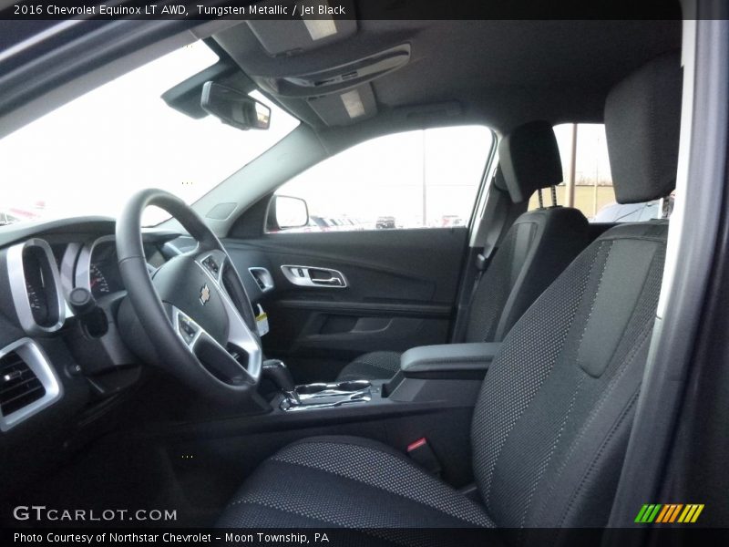 Tungsten Metallic / Jet Black 2016 Chevrolet Equinox LT AWD