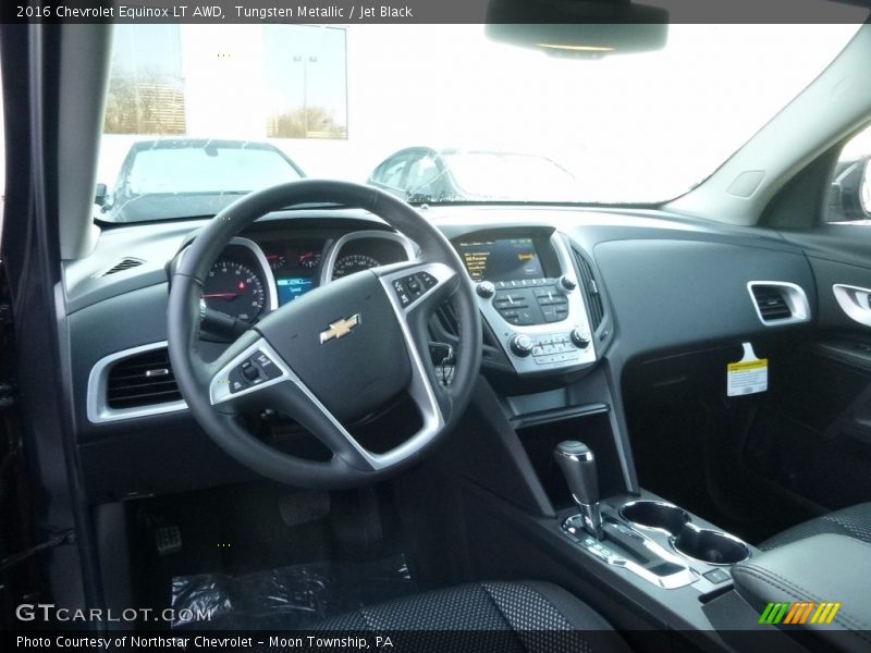 Tungsten Metallic / Jet Black 2016 Chevrolet Equinox LT AWD