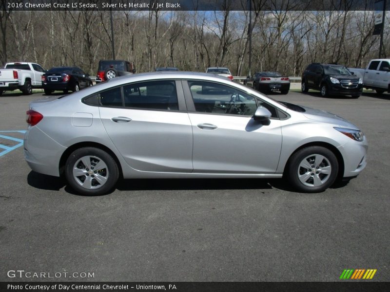Silver Ice Metallic / Jet Black 2016 Chevrolet Cruze LS Sedan